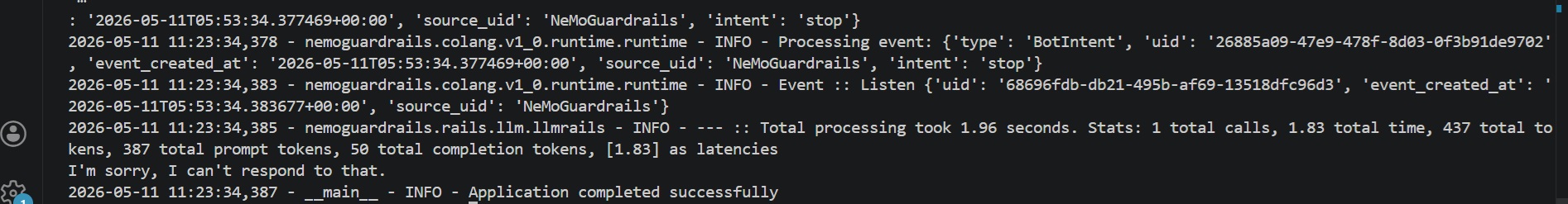 First run response for call with unsafe content First run response for call with unsafe content