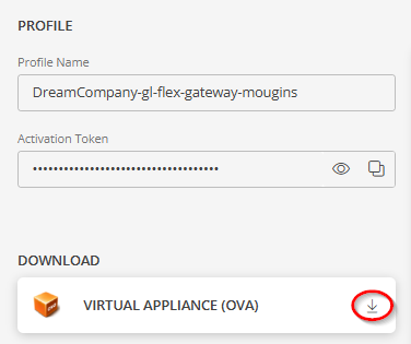 Download the gateway file Download the gateway file